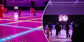 Неонова крижанка в ТРЦ Cosmo Multimall: розваги з світлом