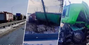 Серйозне ДТП з двома фурами на Київщині: загиблося двоє