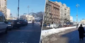 Евакуатори вивезли автомобілі з Хрещатика після незаконного паркування