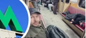 Зірка та безхатько в метро: несподіване відео з Києва