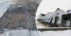 Масштабне знищення логістичного центру Roshen після пожежі в Яготині
