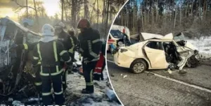 Масштабна ДТП на Київщині: Загиблий витягнутий з розбитого автомобіля