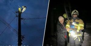 Рятувальники здійснили операцію з порятунку кота в Яготині