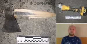Дебош у Дніпровському районі: киянин із болгаркою та сокирою постане перед судом