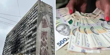 У Києві виплачують по 40 тисяч гривень власникам житла, пошкодженого обстрілами