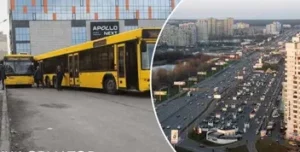 ДТП за участі двох автобусів №109 у Дарницькому районі Києва