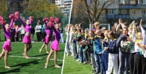 Новий стадіон для учнів ліцею “Гармонія” в Оболоні
