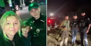 Великоднє випробування на Дніпрі: як поліція Києва врятувала родину з піщаної пастки