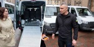 Нові мікроавтобуси для дітей з інвалідністю в Києві: підтримка з Німеччини