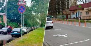 На Федора Кричевського в Києві впорядкували паркування біля медичних закладів