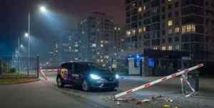 Водій Uklon зламав шлагбаум: проблеми безпеки та відповідальності