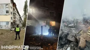 Нічна атака на Київ: наслідки влучань та робота рятувальників