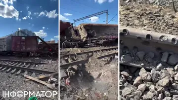 Наслідки нічного удару балістикою по залізничній станції Микільська Слобідка