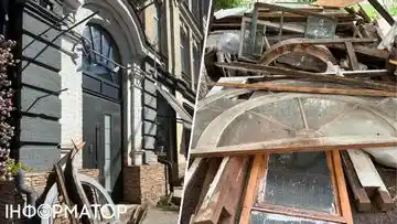 Заміна замість реставрації: у київських пам’ятках архітектури демонтують автентичні дерев’яні рами