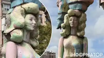 У Києві руйнується керамічна скульптура «Весна» авторства Любові Муравйової