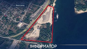 Суд повернув громаді Вишгорода майже 10 га землі на набережній після незаконної оренди