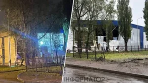 Наслідки російської атаки: пошкоджено льодову арену «Шалетт» у Деснянському районі