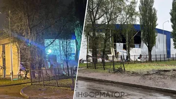 Наслідки російської атаки: пошкоджено льодову арену «Шалетт» у Деснянському районі