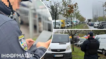 Рейд проти паркування на газонах: патрульні та комунальники перевірили ярмарок на вулиці Ревуцького